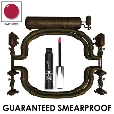 Gentlemen's LIP INK Liquid Lip Stain- EARTH RED Smear proof Waterproof Vegan - Image 1 of 4