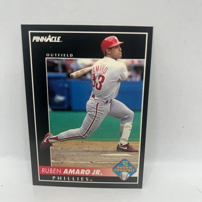 Ruben Amaro Jr Phillies 1992 Pinnacle Rookie Prospect #570 - Image 1 of 2