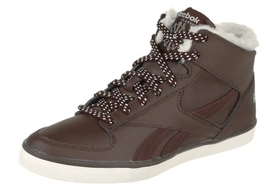 DAMEN REEBOK Classic High-Top Winter-Schuhe Warm High-Sneaker gefüttert leder