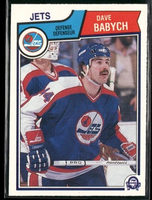 1983-84 O-Pee-Chee Dave Babych #380 Winnipeg Jets - Image 1 of 2