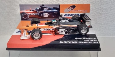 CONVERSION 1:43 MINICHAMPS REPSOL  ARROWS A20 TAKAGI LAST RACE  JAPANESE GP 1999 - Image 1 of 4