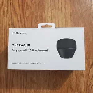 TheraGun Supersoft Attachment Accessory Replacement Pack Black 3 Pads Included - Picture 1 of 4