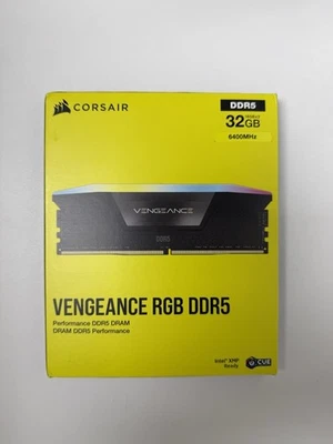 CORSAIR Vengeance RGB 32GB (2 x 16GB) 288-Pin PC RAM DDR5 6400 Desktop Memory - Image 1 of 4