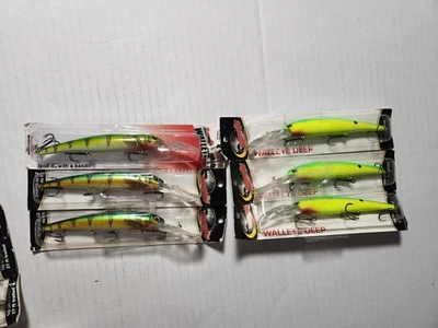 Crankbaits Walleye Bandit Deep - Lote de 6 surtidos - (3792c) Foto 1 de 2