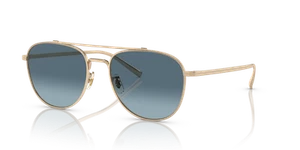 OLIVER PEOPLES | NEW | RIVETTI | 1335ST 5035Q8 | GOLD | GRADIENT MARINE - Picture 1 of 1