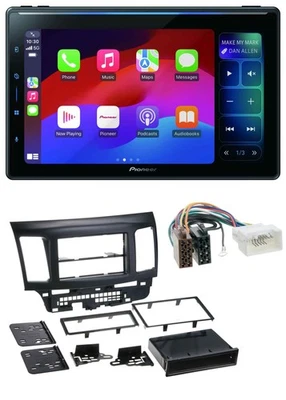 Pioneer Bluetooth DAB MP3 USB Autoradio für Mitsubishi Evo Lancer (ab 2008) - Bild 1 von 4
