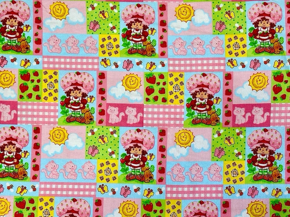 "Pastel corto de fresa (franela) 2006 vintage - BTFQ: 18"" X 22""" Foto 1 de 1