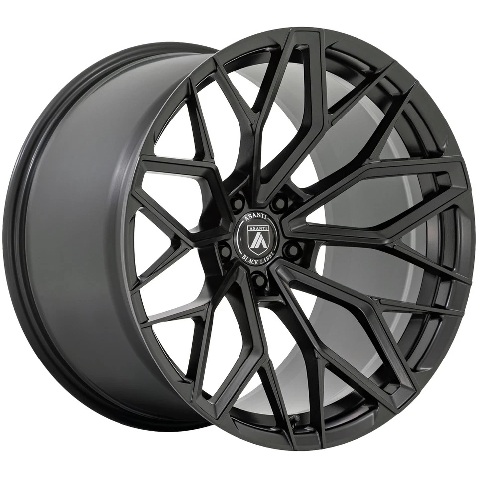 Asanti ABL-39 Mogul 22x10.5 5x4.5" +40mm Satin Black Wheel Rim 22" Inch - Изображение 1 из 4
