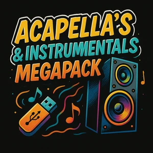 Accapella & Instrumentals Megapack For DJs USB Over 5000 Items - Picture 1 of 1