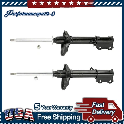 2X KYB Shocks and Struts Rear Struts For 1984 1985 1986 1987 1988 Toyota Corolla - Image 1 of 4