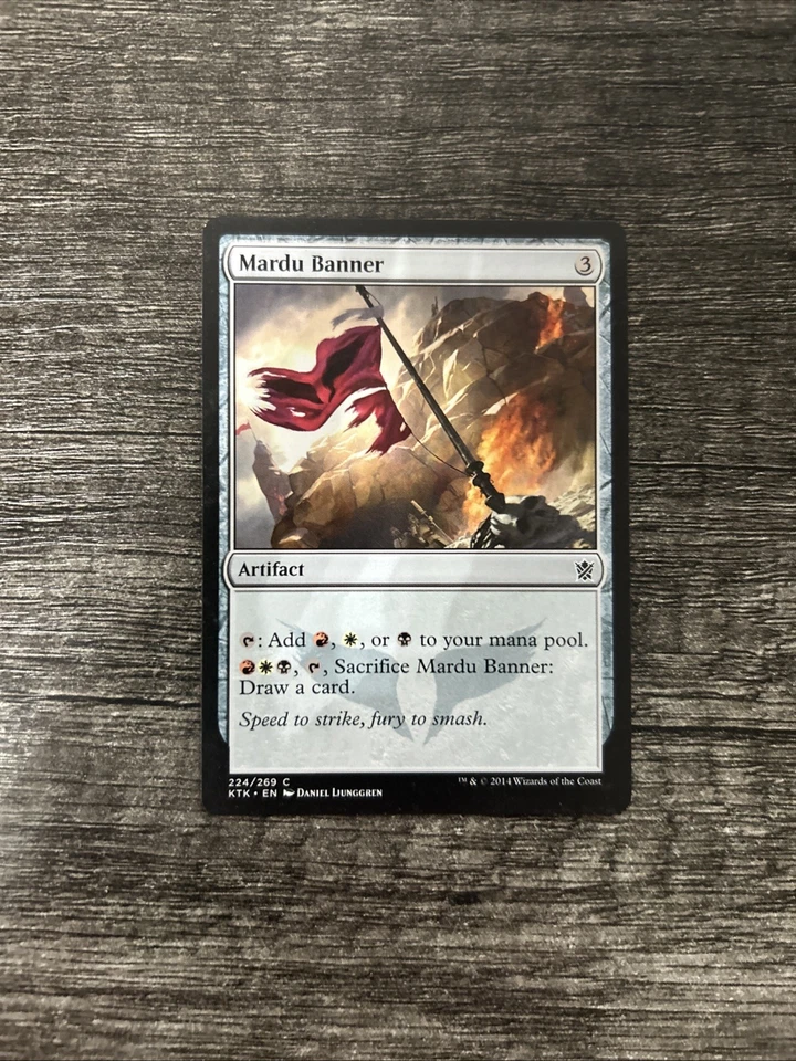 MTG 1x Mardu Banner x1 LP Khans of Tarkir - Image 1 of 1