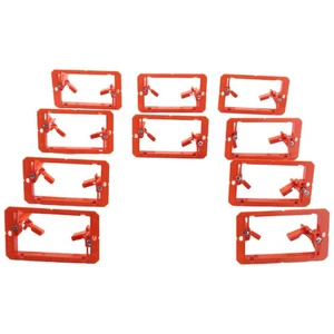 Low Voltage Mounting Bracket 1 Gang Multipurpose Drywall Mounting Wall3789 - Afbeelding 1 van 6