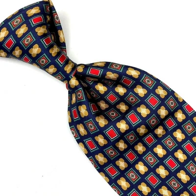 Vintage Silk Necktie Tie Made Italy 100%silk - Image 1 of 4