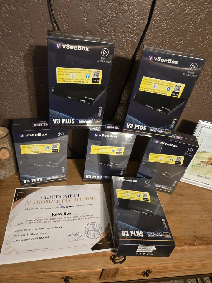 VSEE V3 Plus Android V C V See TV Streaming Device - Image 1 of 1