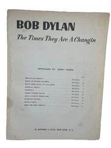 Álbum completo Bob Dylan The Times They Are A Changin 1963 sin portada - Imagen 1 de 4