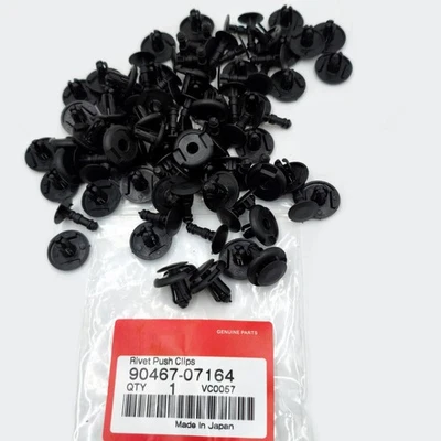 50× For Suzuki Grand Vitara Fender Liner Fastener Rivet Push Clip Retainer - Изображение 1 из 4