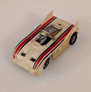 Vintage Aurora Slot Car #6 Porsche  Race - White & Red - Picture 1 of 8
