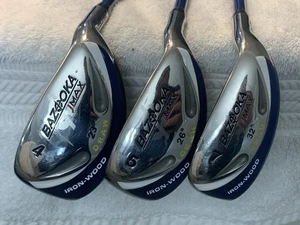 Tour Edge Bazooka jMax 4,5,7 Iron Wood , 62g Graphite Shaft L Flex RH - Picture 1 of 17