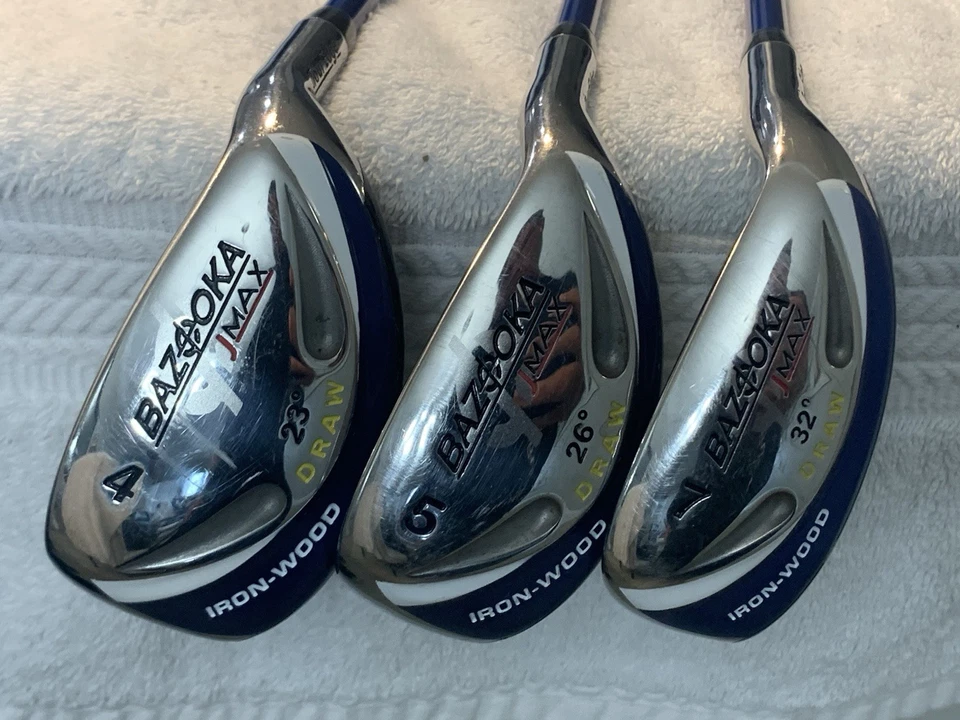 Tour Edge Bazooka jMax 4,5,7 Iron Wood , 62g Graphite Shaft L Flex RH - Image 1 of 4