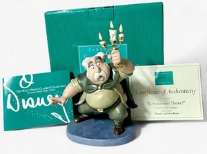 WDCC Beauty and the Beast - Maurice with Lumiere "Is Someone There?" COA and Box - Bild 1 von 18