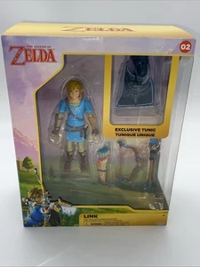 The Legend of Zelda Modellino Breath of the Wild Link 4" Jakks Pacific - Nuovo - Foto 1 di 9