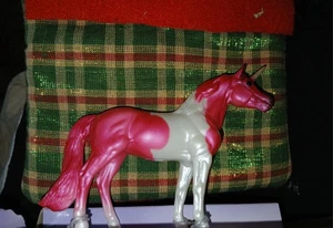 Bolsa Pinto Rosa Breyer Compañero de Establo Caballo Vacaciones Navidad Regalo - Imagen 1 de 1
