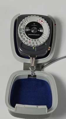 Medidor de luz piloto Gossen con estuche de transporte y cable - Hecho en Alemania Occidental Foto 1 de 4