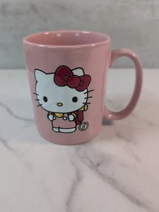 Sanrio Hello Kitty "Don't Follow Me I'm Lost Too" 17 Unzen Rosa Keramik Kaffeebecher - Bild 1 von 6