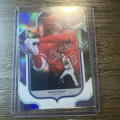 2023 Topps X J-Rod - Shohei Ohtani #7 Rainbow Foil /99 - Image 1 of 2