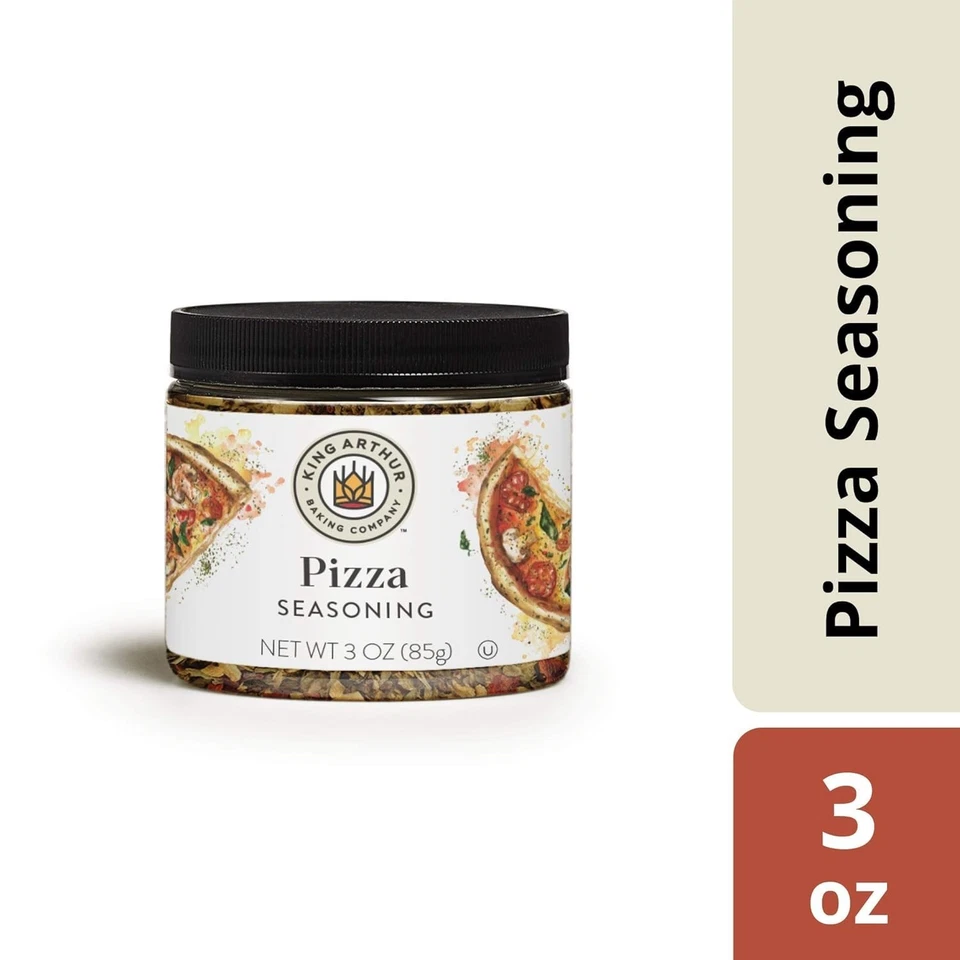 King Arthur Flour Pizza Seasoning Made in USA Certified Kosher 3 Ounce