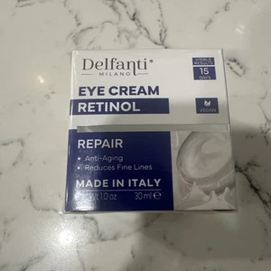 Delfanti Milano Eye Cream Retinol Repair Anti-Aging 1oz New In Sealed Box - Picture 1 of 6