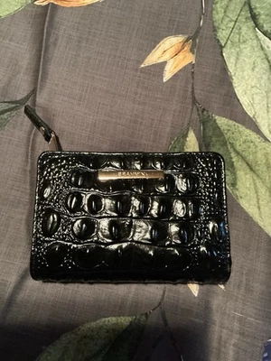 Cartera de cuero negra Melbourne Brahmin Hannah nueva con etiquetas Foto 1 de 3