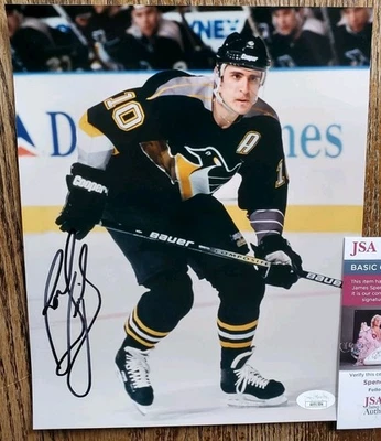NICE AUTOGRAPHED Penguins Ron Francis 8x10 Photo Hockey NHL JSA COA Signed - Image 1 of 3
