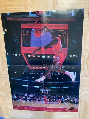 Póster 1989 Michael Jordan 23 Chicago Bulls/Wheaties caja de cereales NBA baloncesto Foto 1 de 3