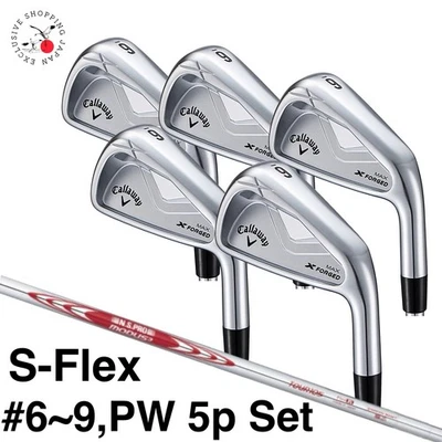 Callaway X FORGED MAX Iron Wedge #6~PW 5pcs Set S-Flex N.S.PRO MODUS3 TOUR 105 - Image 1 of 4