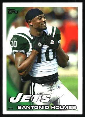 2010 Topps #311 Santonio Holmes New York Jets - Image 1 of 2