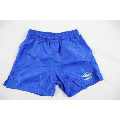 Umbro Athletic Shorts Kids XXS (XX-Small) Blue Soccer Drawstring Youth - Image 1 of 4