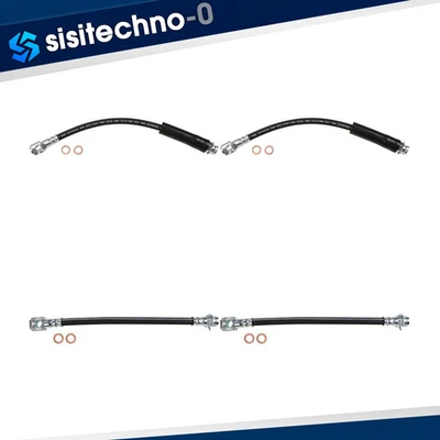 Manguera hidráulica de freno trasero delantero Sunsong para Oldsmobile Alero 1999 2000 2001 2,4 L Foto 1 de 2