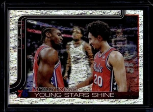 2025-26 Topps #275 Philly Tough: Young Stars Shine Sandglitter - Picture 1 of 2