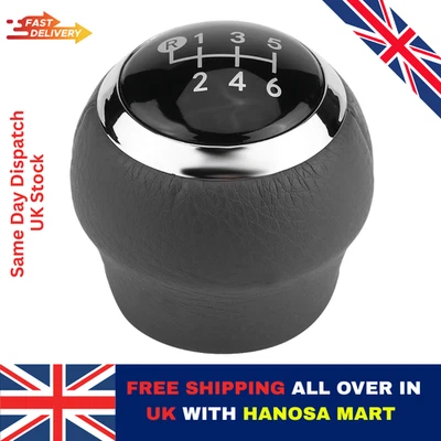 6 Speed Gear Shift Stick Knob Black Fit Toyota Auris Avensis Corolla Rav4 Yaris