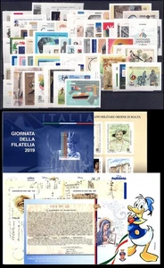 ITALIA 2019 Annata completa 73v + 5 BF MNH** - Picture 1 of 1