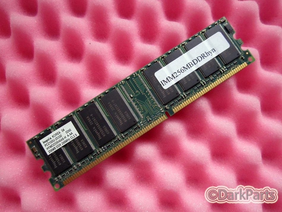 Hynix HYMD232646A8-H A AA 256MB PC2100U-25330 PC2100 DDR-RAM CL2.5 - Image 1 of 1