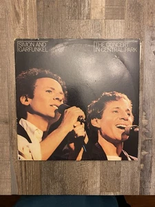 Simon and Garfunkel The Concert in Central Park Original 1982 Vinyl LP w/ Book  - Picture 1 of 14