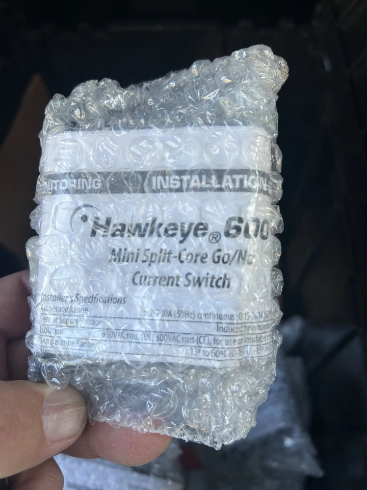 hankeye® 600 Mini Split-Core Go/Ne Current Switch - Image 1 of 2