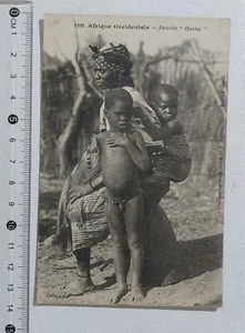 I121279 Cartolina - Africa occidentale - Famiglia Ouolot - Picture 1 of 2
