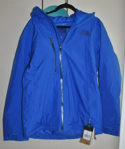 The North Face Descendit Ski Snowboarding Shell Jacket Blue Men Med NWT - Picture 1 of 6