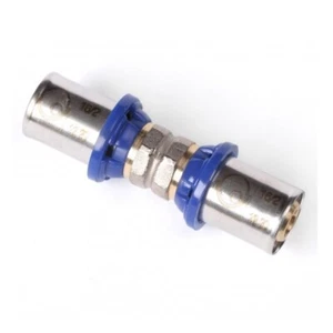 Acoplamiento Emmeti accesorios de prensado para tubo compuesto multicapa16 - 32 mm DVGW perfil TH - Imagen 1 de 3