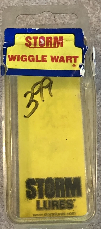 De colección Storm Pre Rapala Wiggle Wart SOLO EN CAJA con papeleo para señuelo V95 Foto 1 de 4