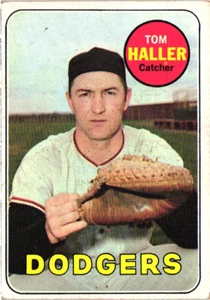 1969 Topps - #310 Tom Haller - Dodgers - Picture 1 of 2