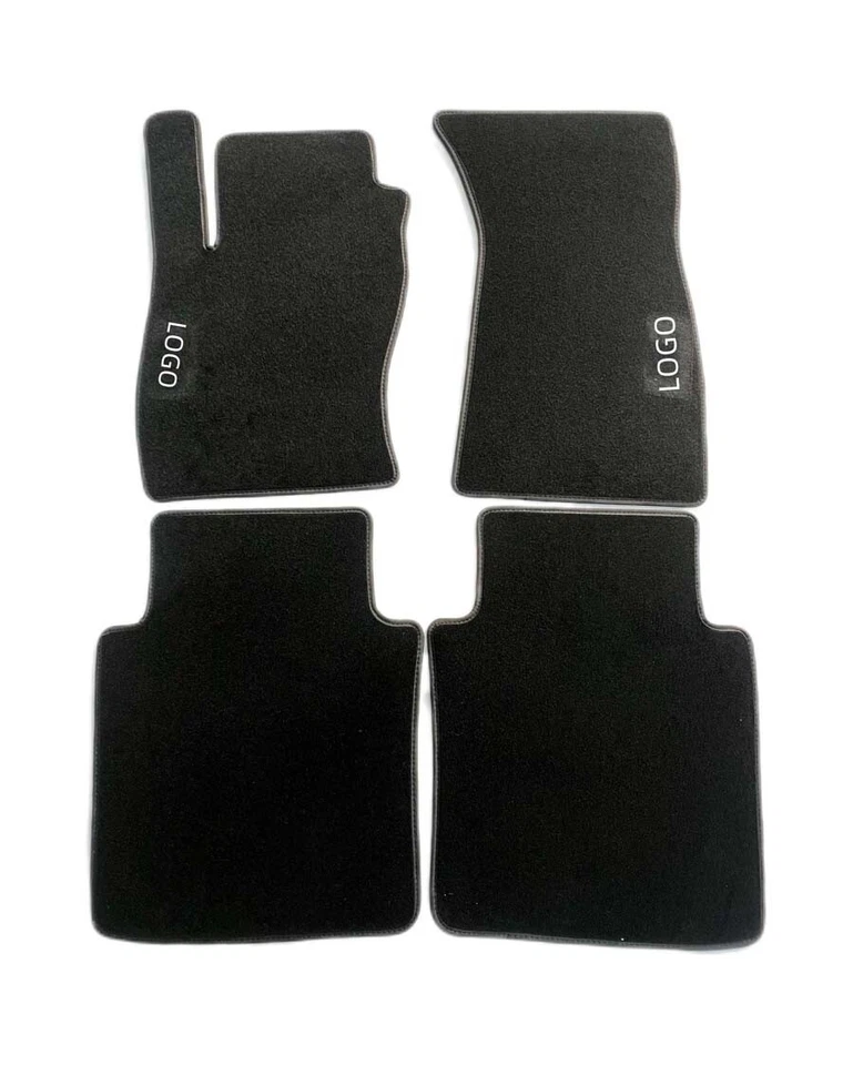 For Audi A6 A6L A8L A8 Hybrid wagon Sedan Velour Original Car Floor Mats Carpets — 第 1/4 张图片